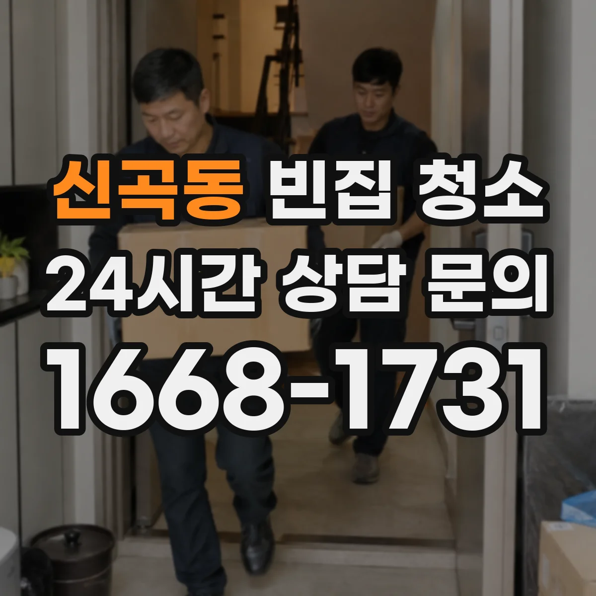 신곡동 빈집 청소