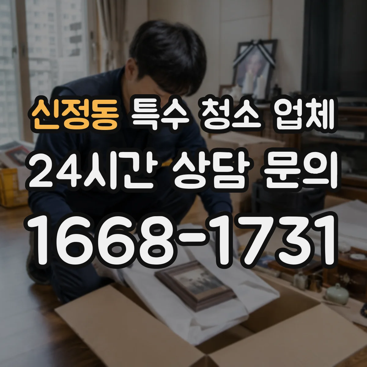 신정동 특수 청소 업체