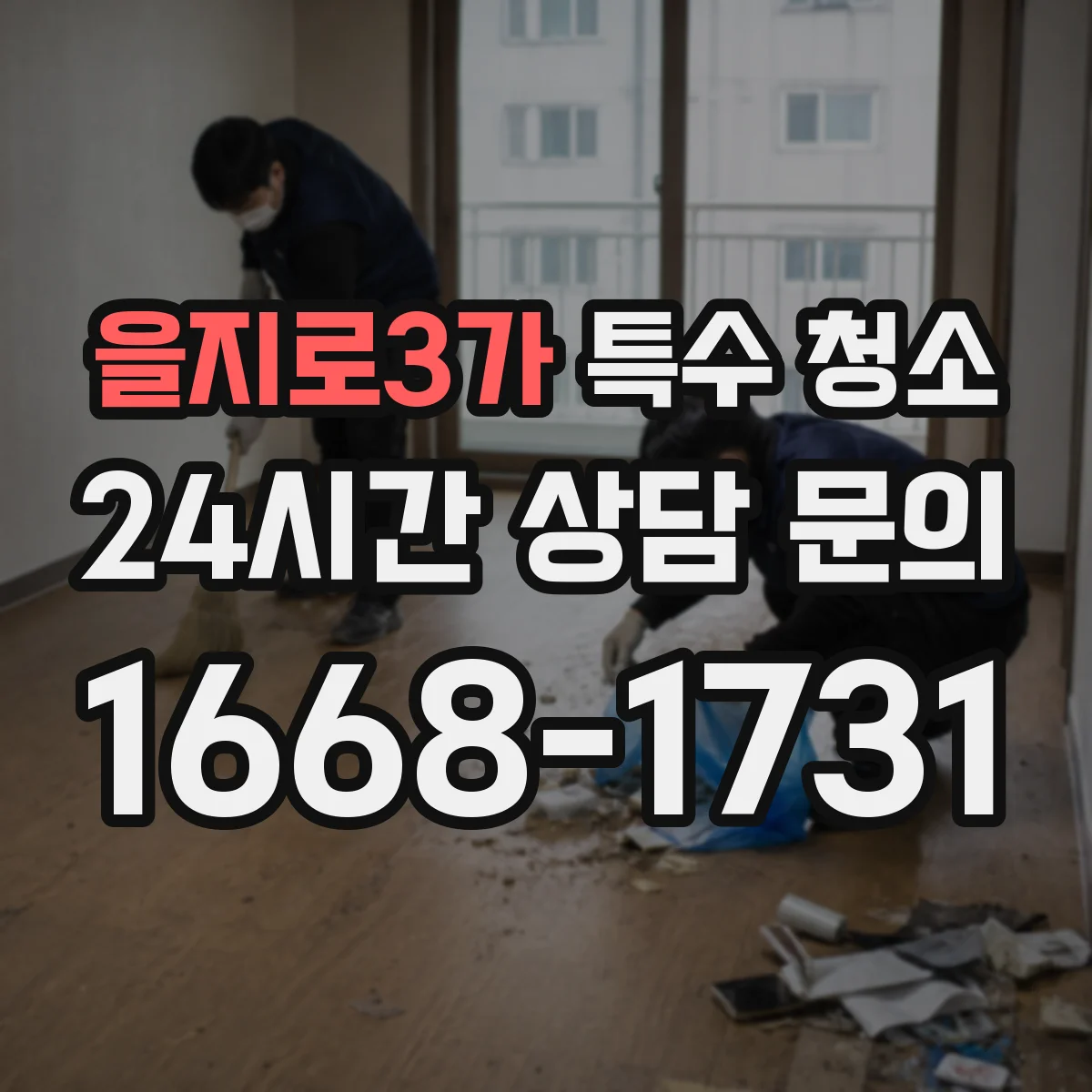 을지로3가 특수 청소