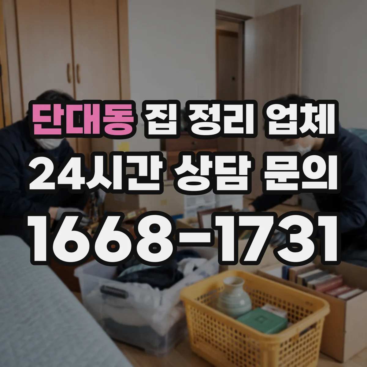 단대동 집 정리 업체