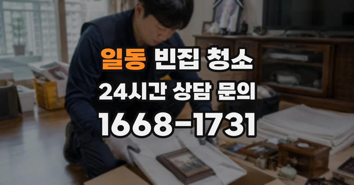일동 빈집 청소