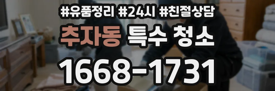 추자동 특수 청소