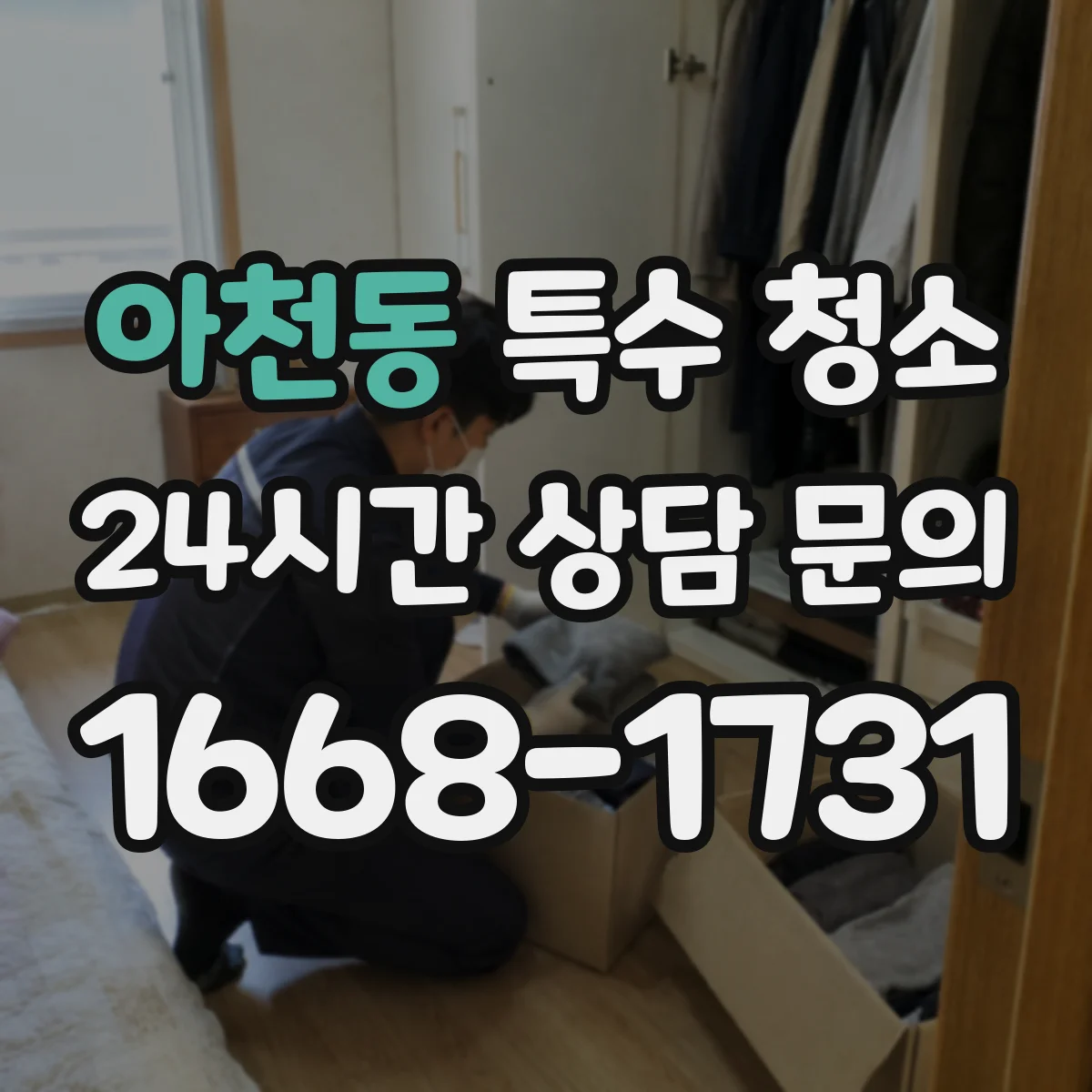 아천동 특수 청소