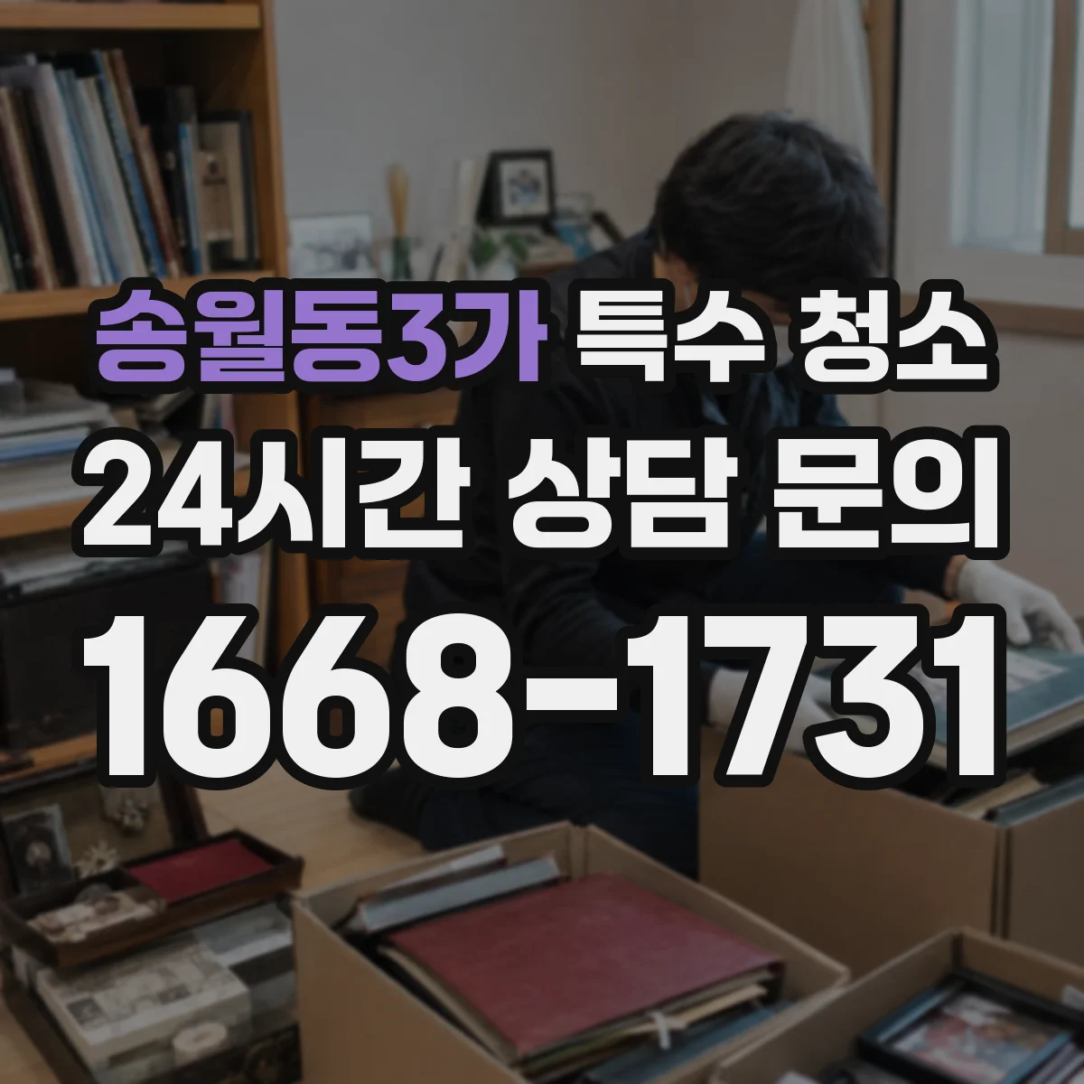송월동3가 특수 청소