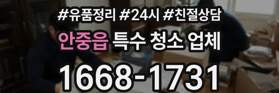 안중읍 특수 청소 업체