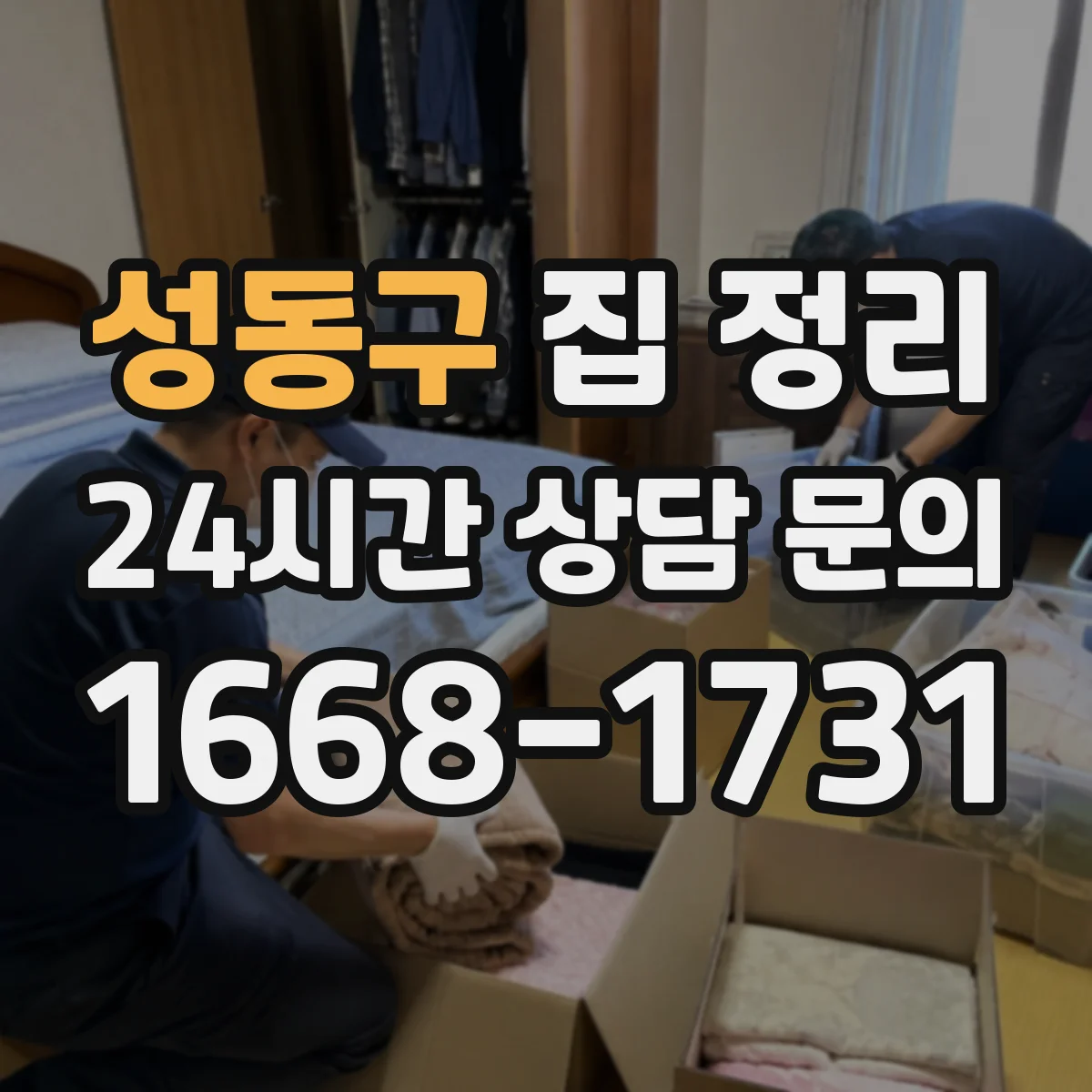 성동구 집 정리