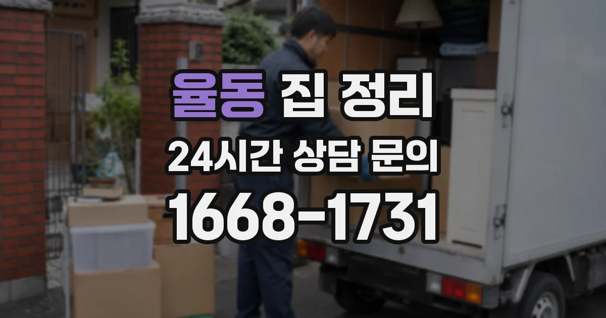 율동 집 정리