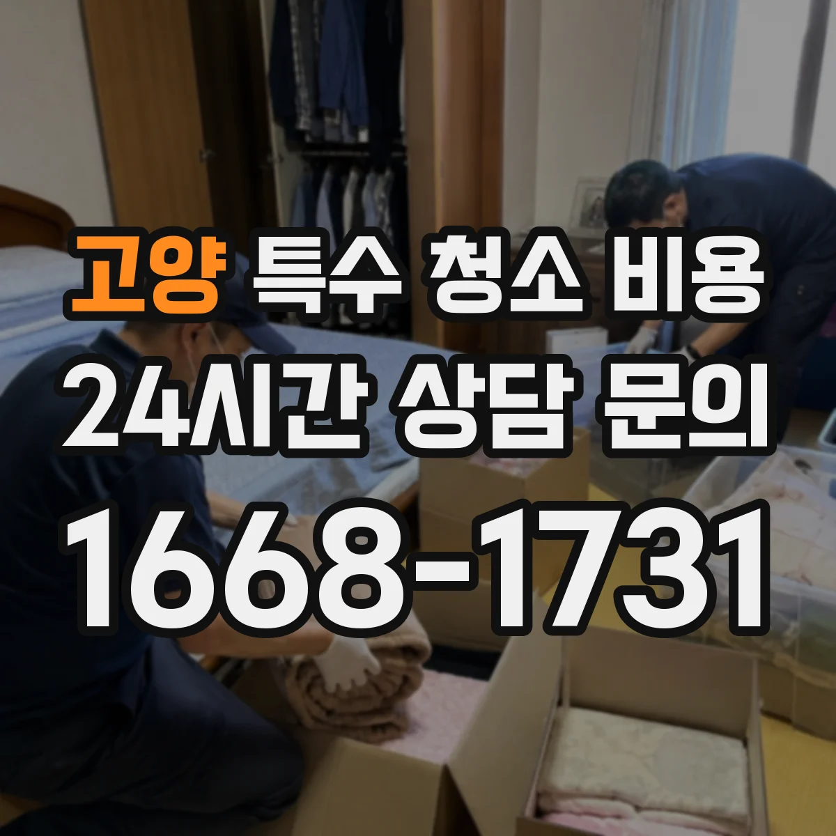 고양 특수 청소 비용 안전·장비 추가 투입 시 재방문 비용