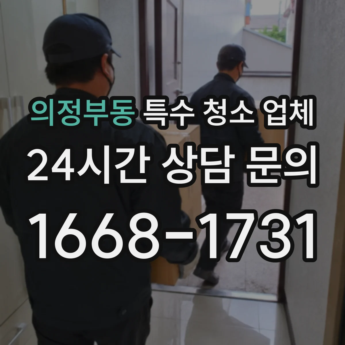 의정부동 특수 청소 업체