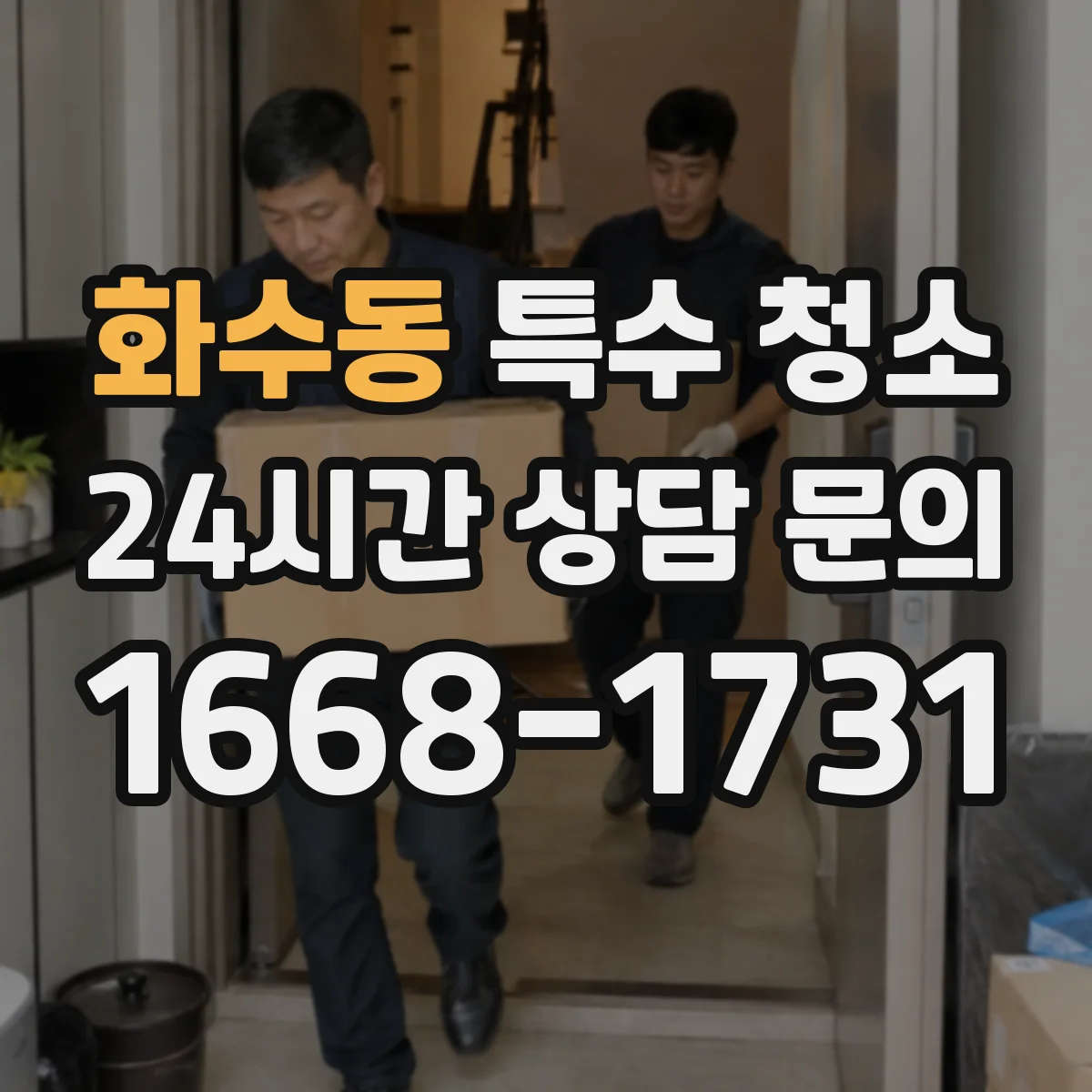 화수동 특수 청소