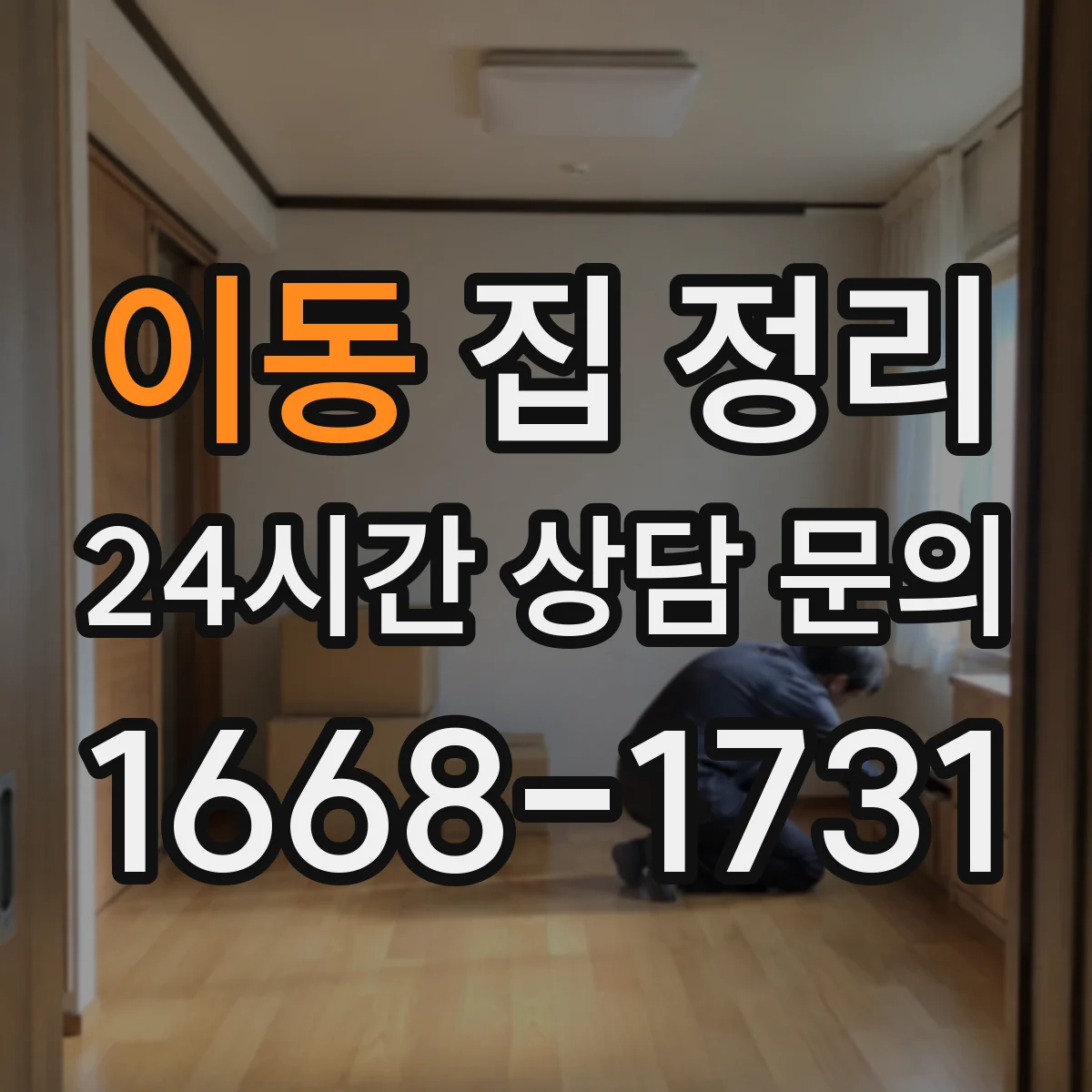 이동 집 정리