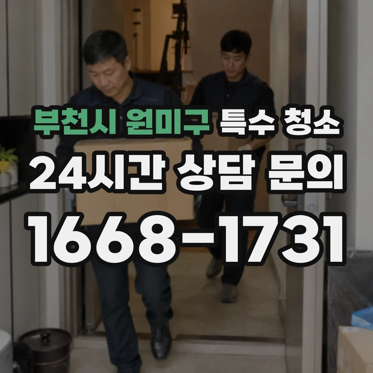 부천시 원미구 특수 청소