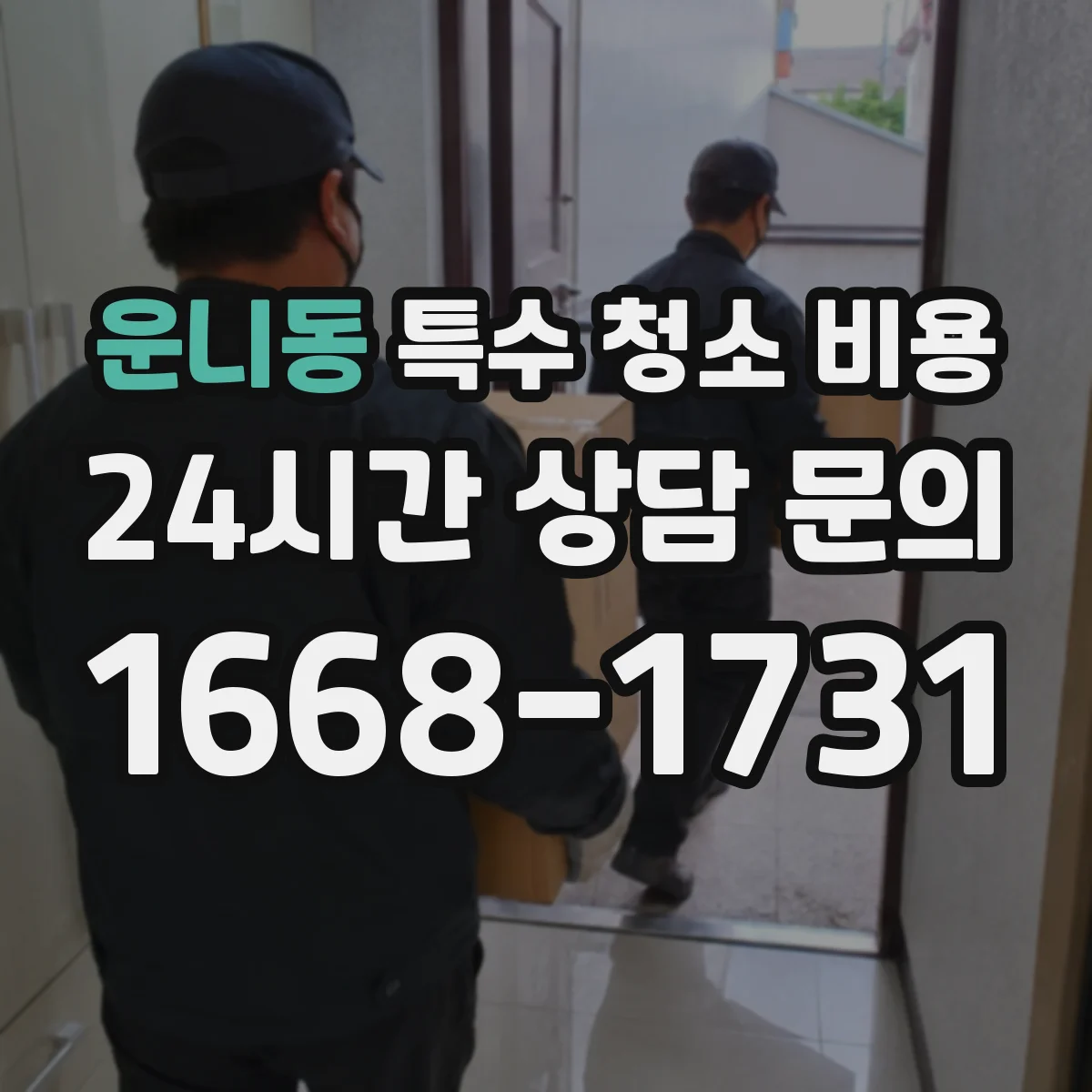 운니동 특수 청소 비용 하수구·배수선 악취 구간별 차이