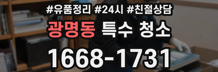 광명동 특수 청소