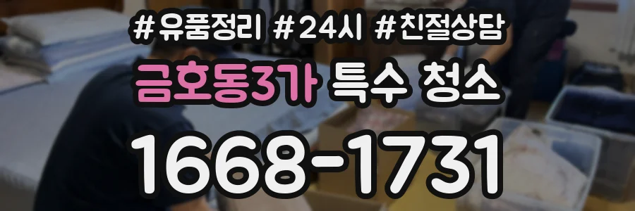 금호동3가 특수 청소
