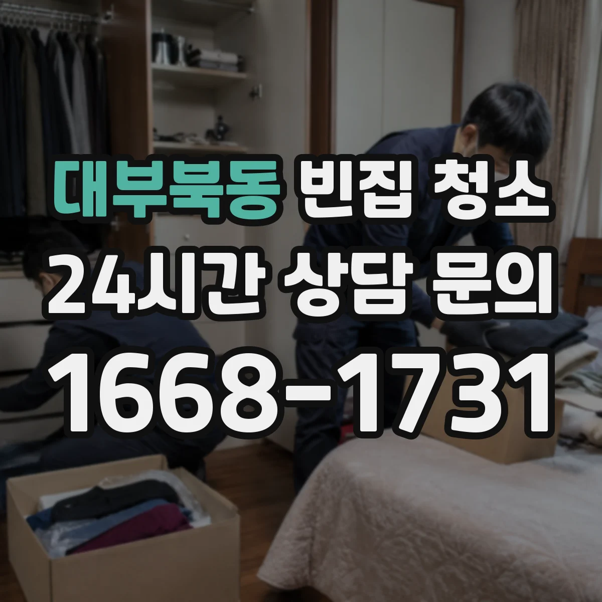 대부북동 빈집 청소