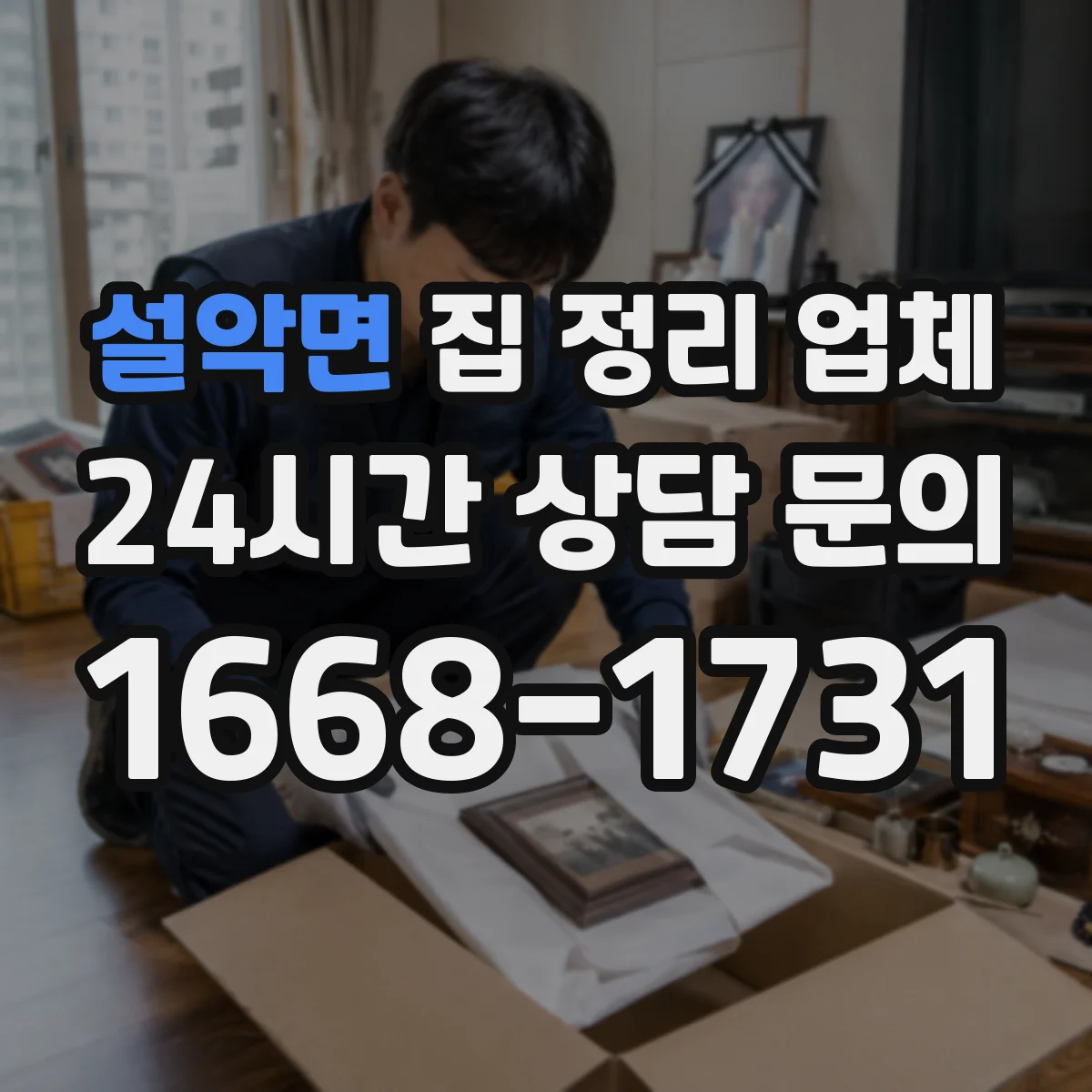 설악면 집 정리 업체