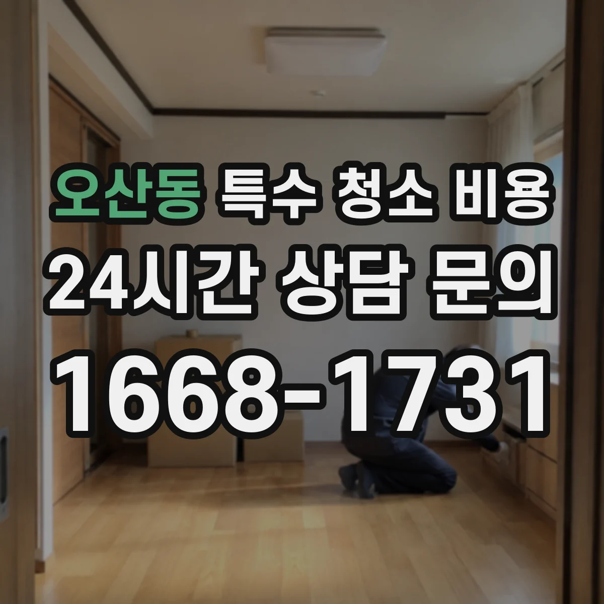 오산동 특수 청소 비용