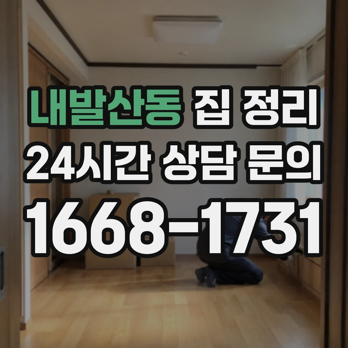 내발산동 집 정리