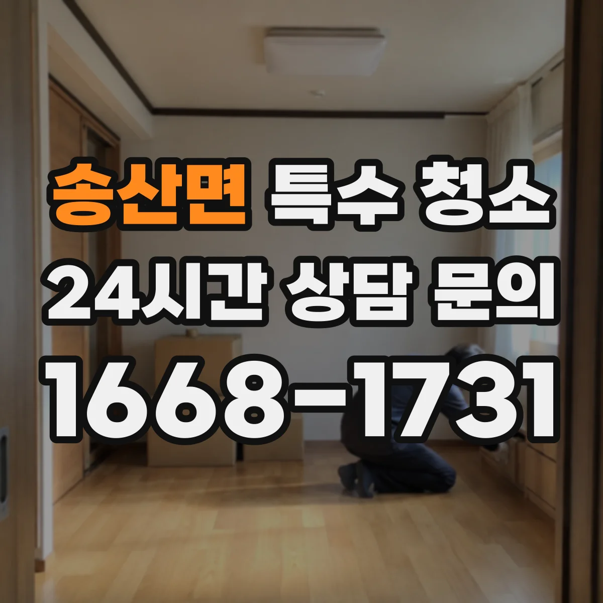 송산면 특수 청소
