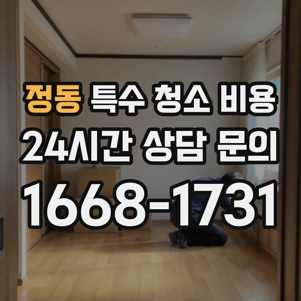 정동 특수 청소 비용 바닥 오염 고압세척 횟수에 따른 비용