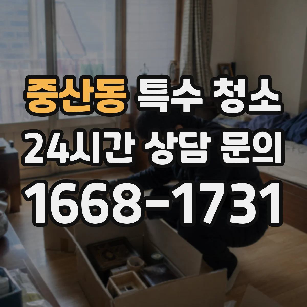 중산동 특수 청소