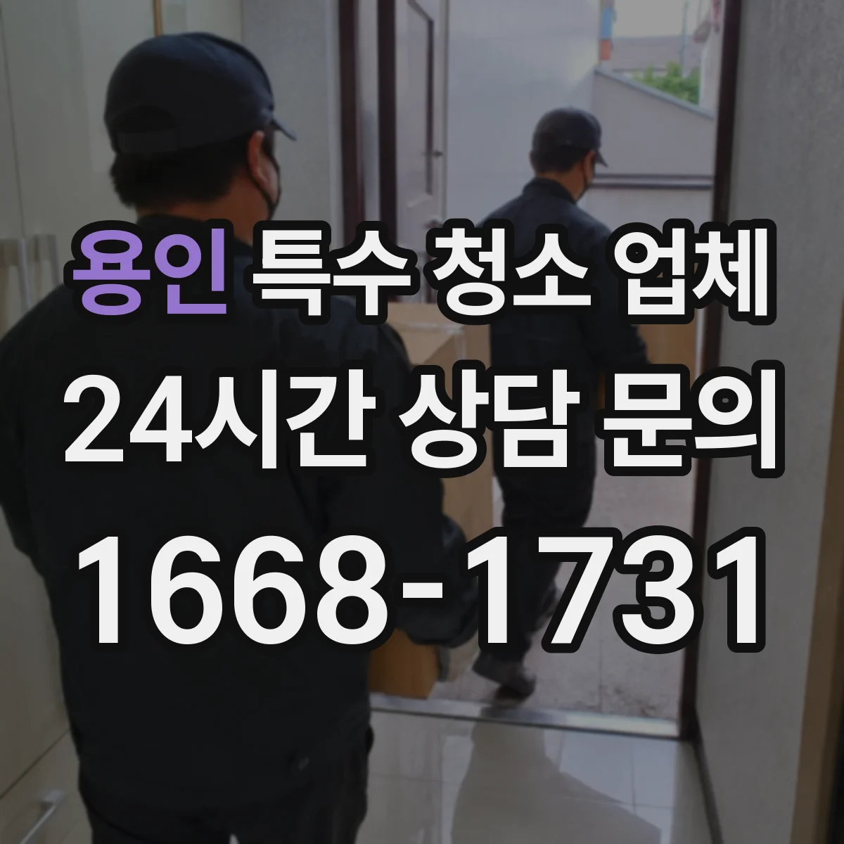 용인 특수 청소 업체