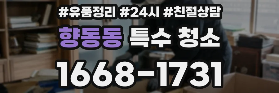 향동동 특수 청소