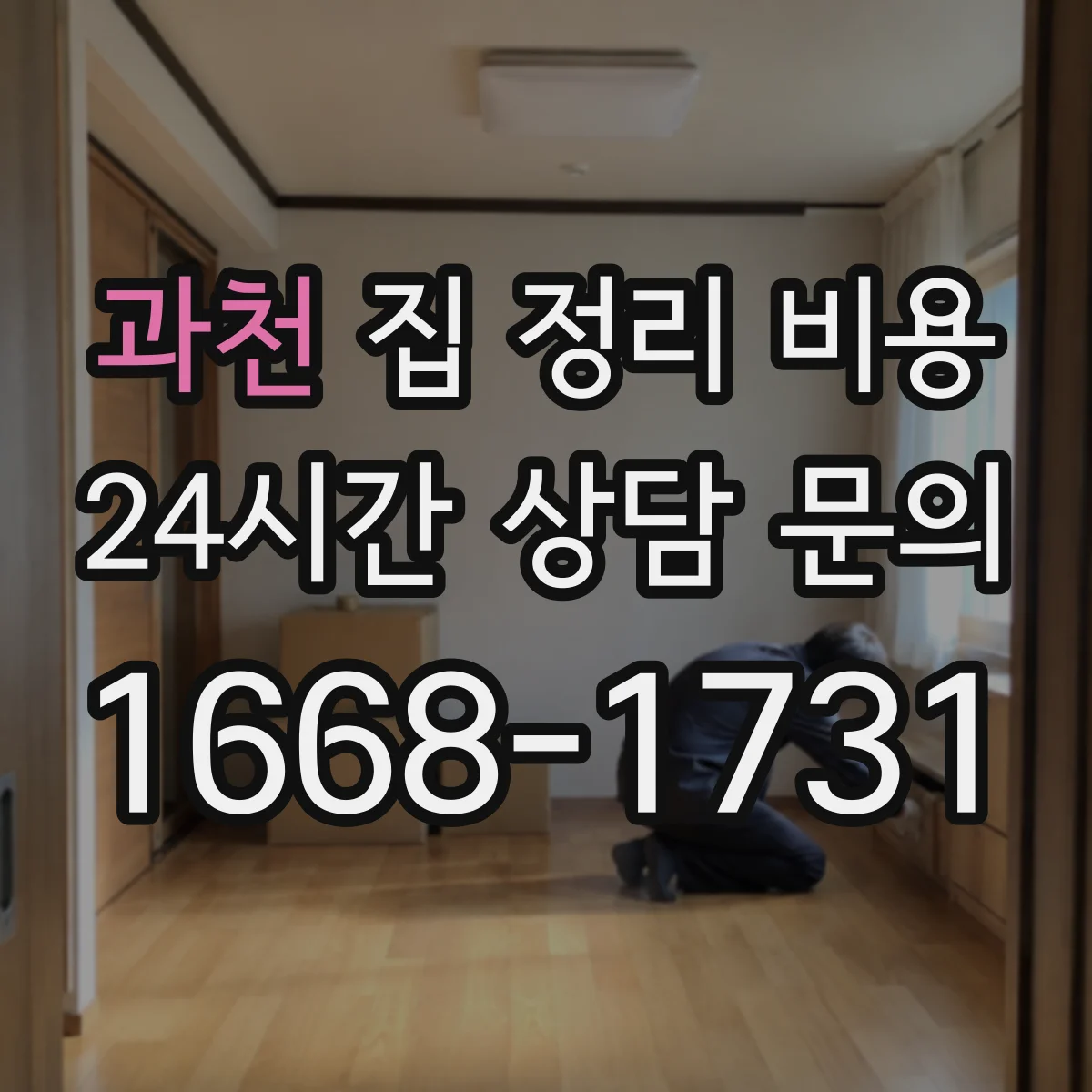 과천 집 정리 비용 곰팡이·오염 청소 범위에 따라 추가비가 달라