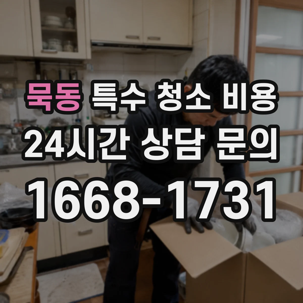 묵동 특수 청소 비용