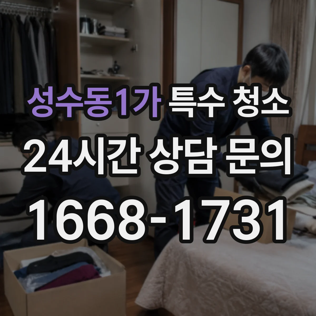 성수동1가 특수 청소