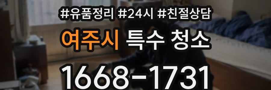 여주시 특수 청소