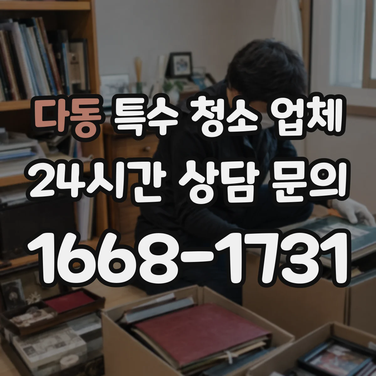 다동 특수 청소 업체