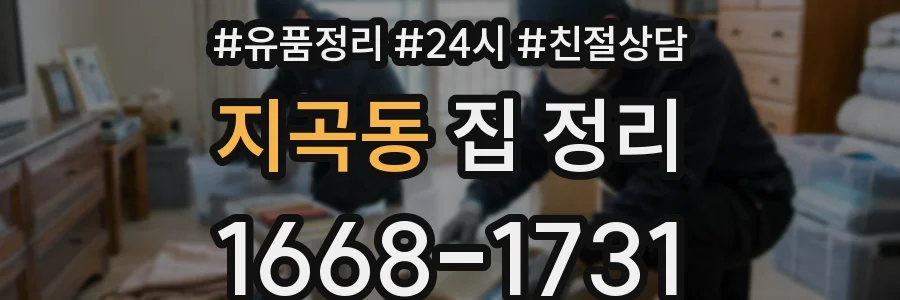 지곡동 집 정리