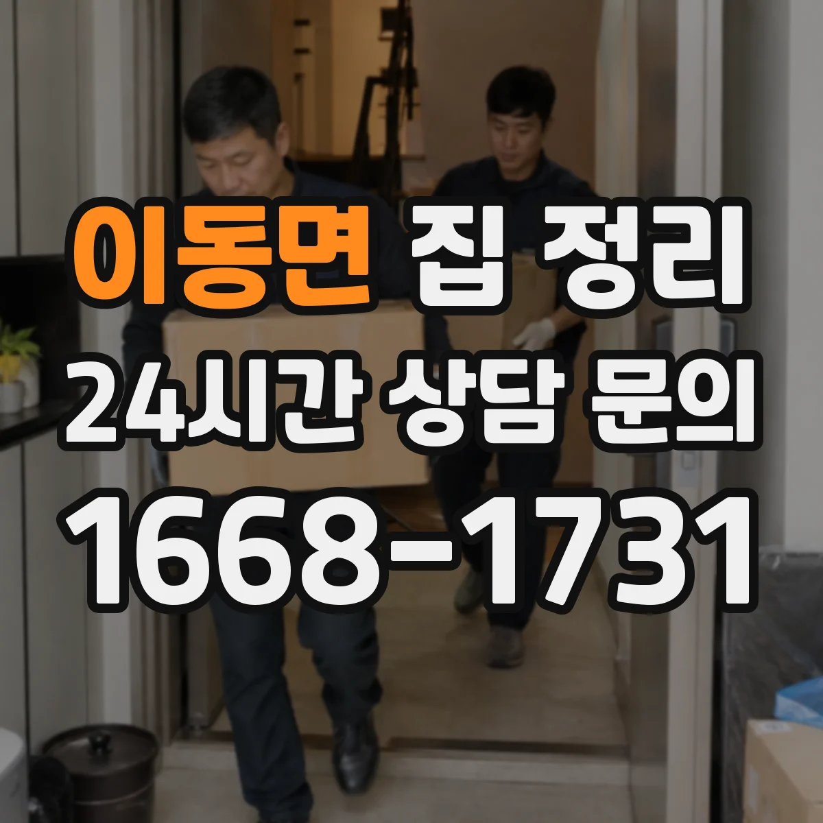 이동면 집 정리