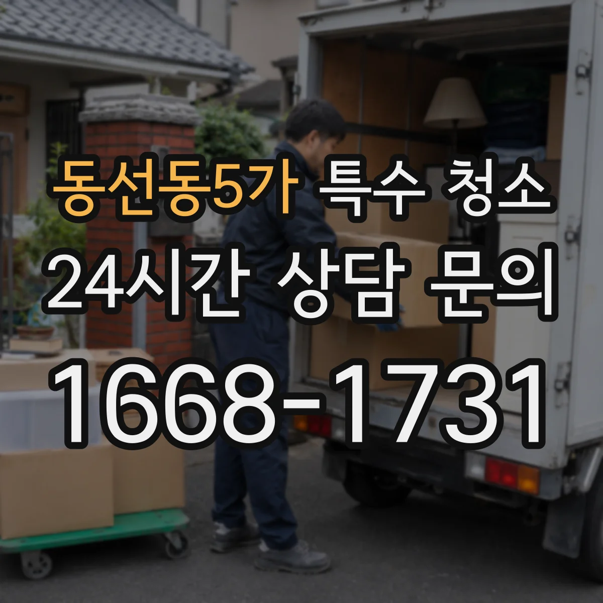 동선동5가 특수 청소