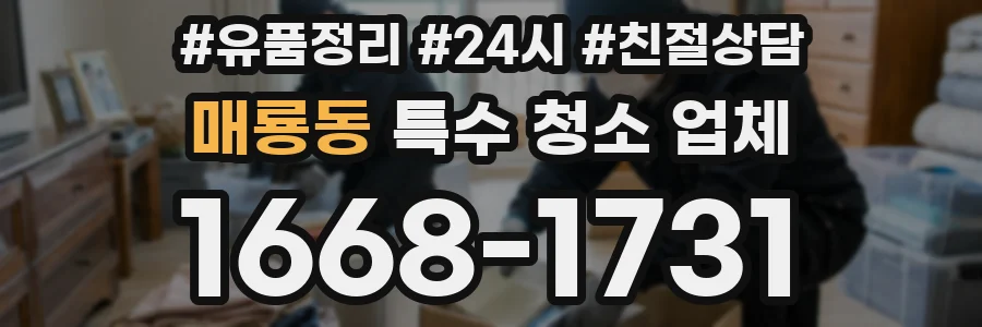 매룡동 특수 청소 업체