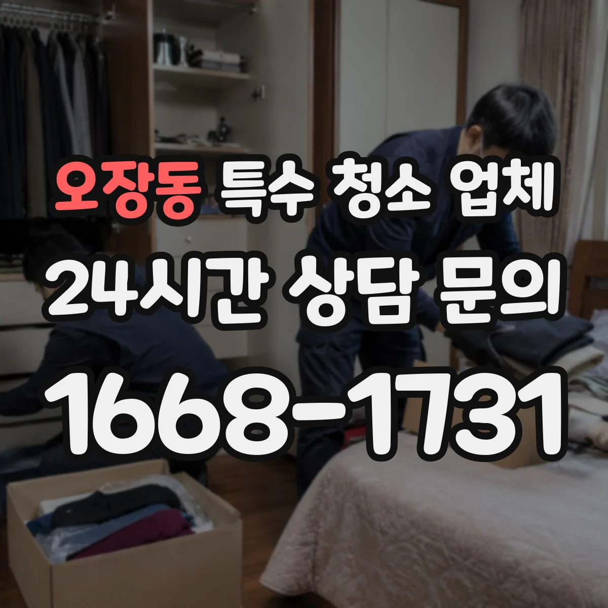 오장동 특수 청소 업체