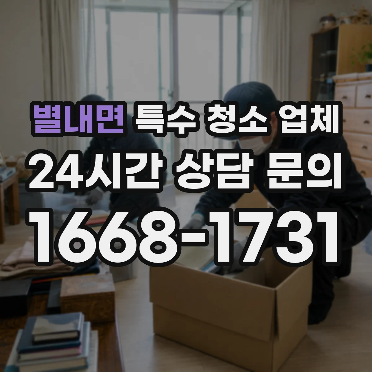 별내면 특수 청소 업체
