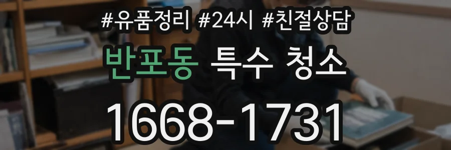 반포동 특수 청소