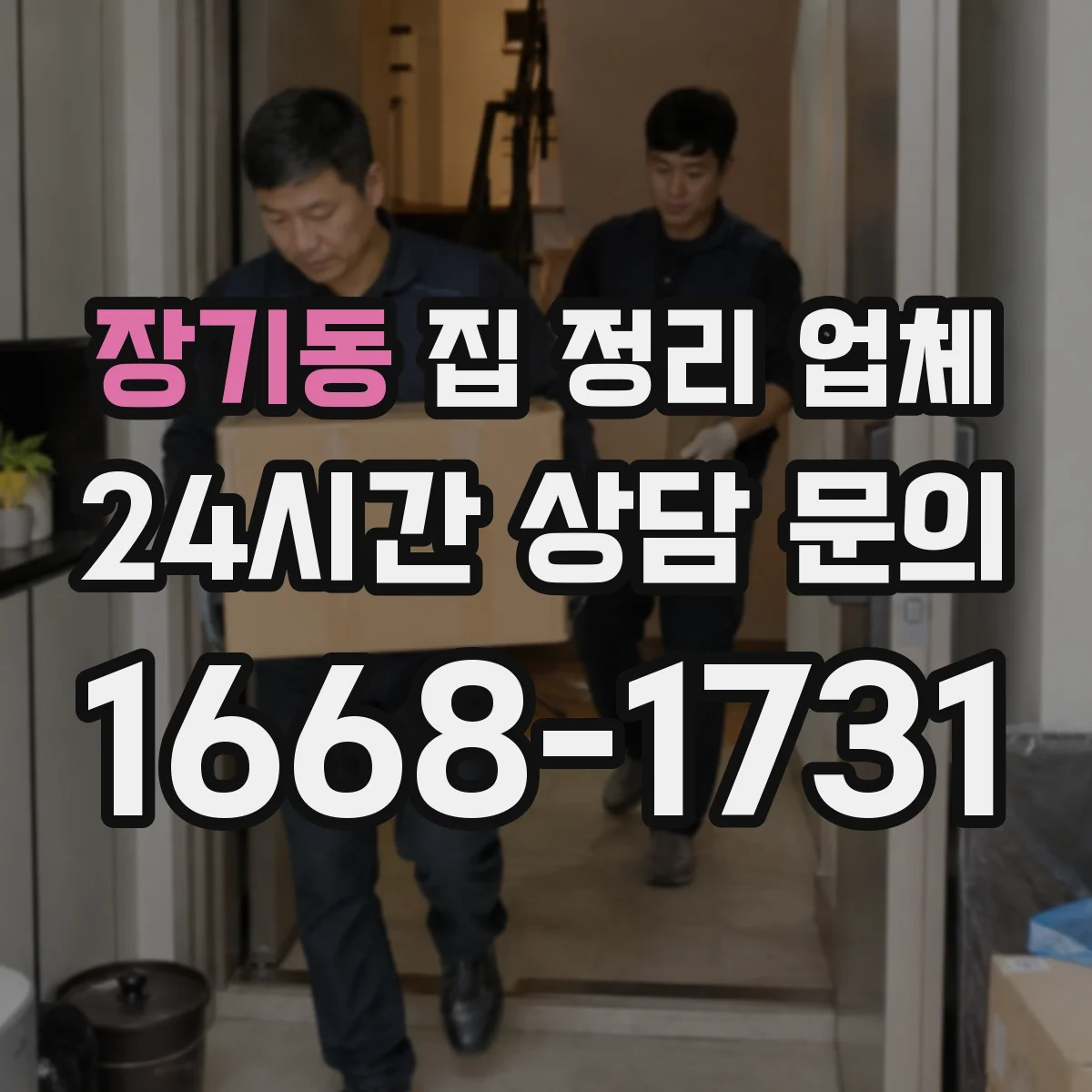 장기동 집 정리 업체