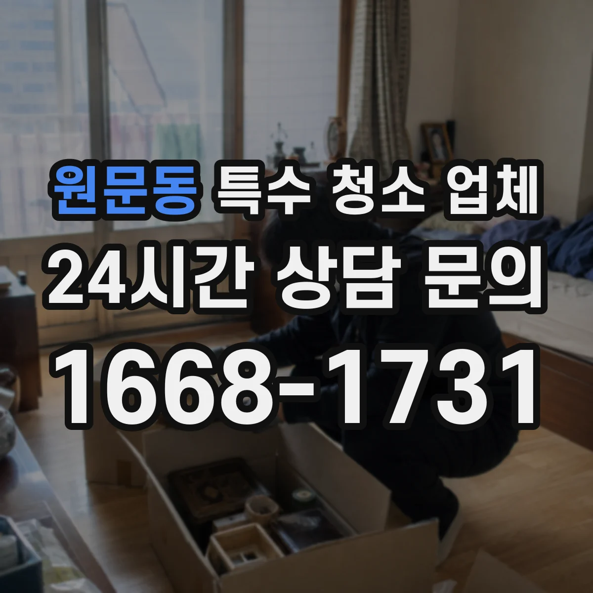 원문동 특수 청소 업체