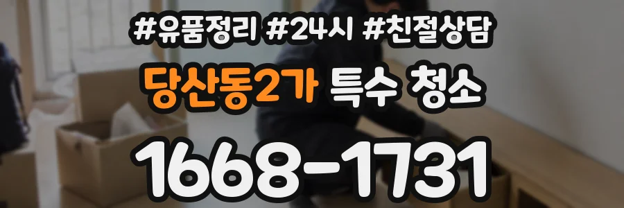 당산동2가 특수 청소