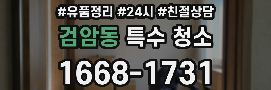 검암동 특수 청소