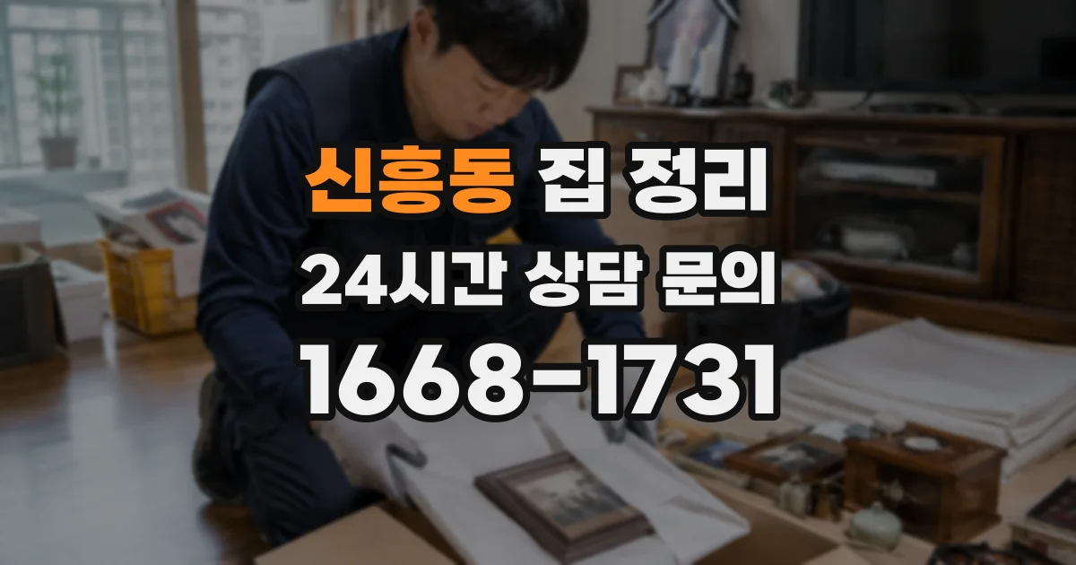 신흥동 집 정리