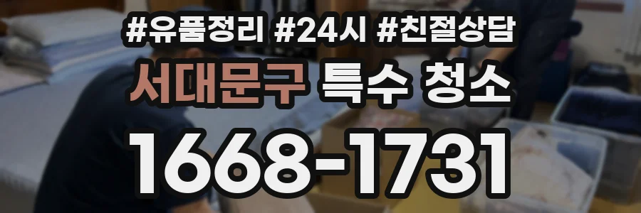 서대문구 특수 청소