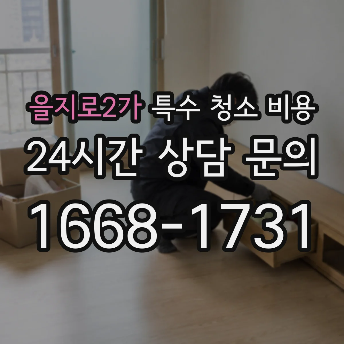 을지로2가 특수 청소 비용