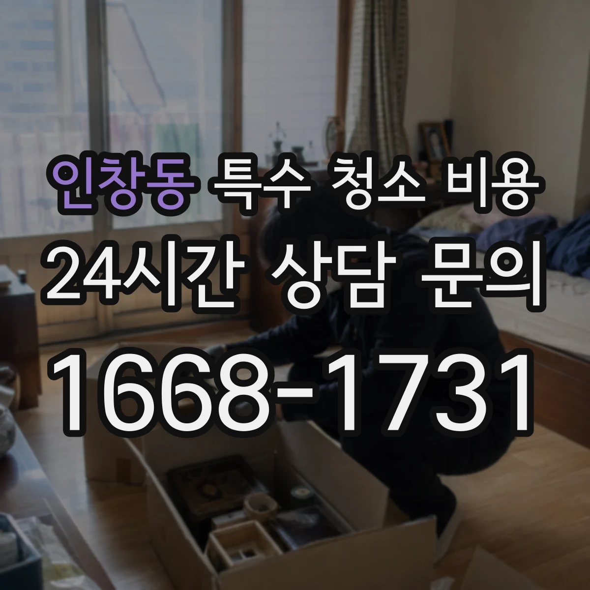 인창동 특수 청소 비용