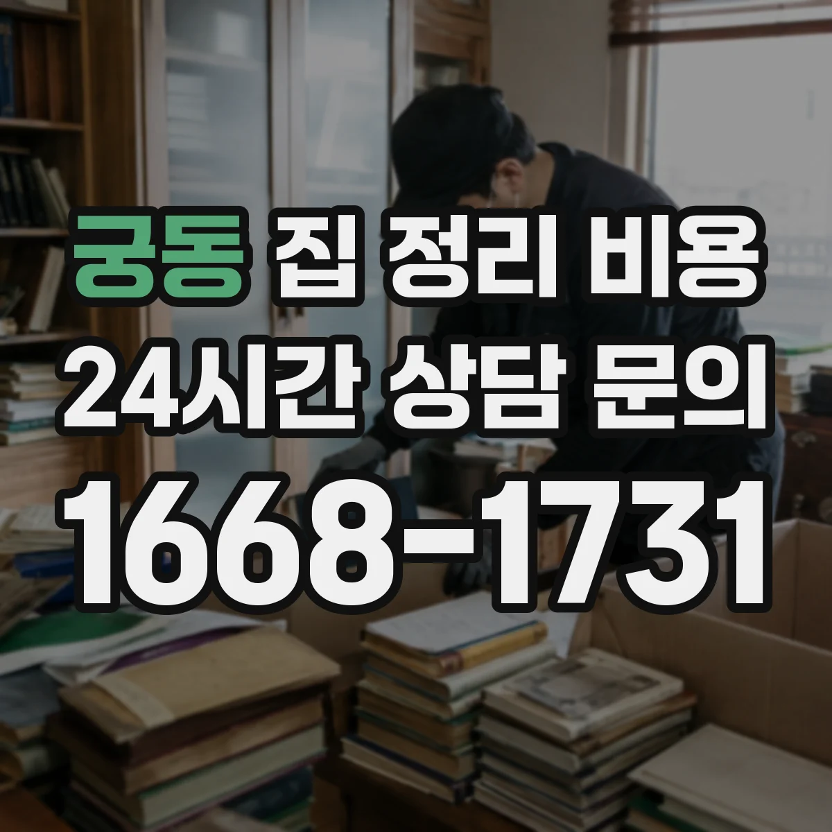 궁동 집 정리 비용