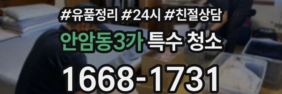 안암동3가 특수 청소